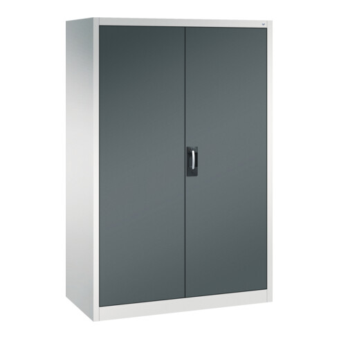 C+P Büroschrank Acurado, 1950x1200x600mm, 7035/7016