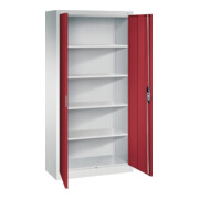 C+P Büroschrank Acurado, 1950x930x400mm, 7035/3003