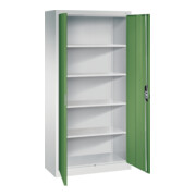 C+P Büroschrank Acurado, 1950x930x400mm, 7035/6011