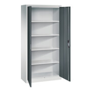 C+P Büroschrank Acurado, 1950x930x400mm, 7035/7016
