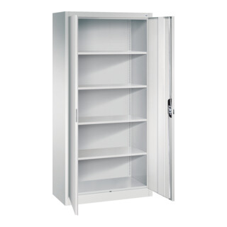 C+P Büroschrank Acurado, 1950x930x400mm, 7035/7035