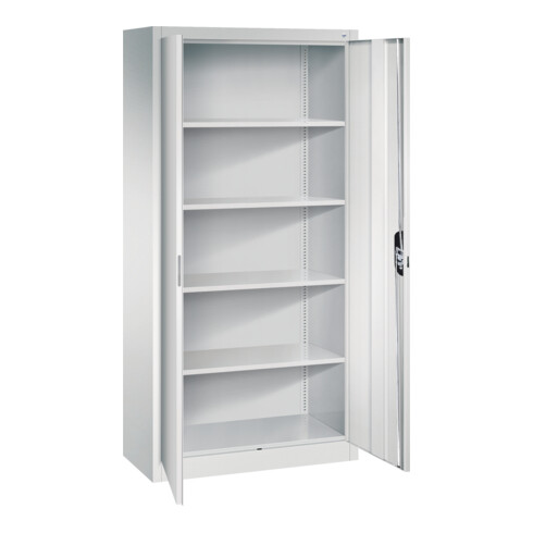 C+P Büroschrank Acurado, 1950x930x400mm, 7035/7035