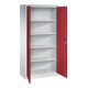 C+P Büroschrank Acurado, 1950x930x500mm, 7035/3003-1