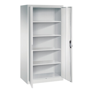 C+P Büroschrank Acurado, 1950x930x600mm, 7035/7035