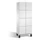 C+P Cabinet Cambio sur pieds, 8 compartiments, H1980xL800xP525mm avant gris clair corps gris clair gris clair-1