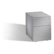 C+P caisson roulant Asisto H570xL430xP600mm aluminium blanc, 42kg-1