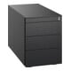 C+P Caisson roulant en acier, 563x430x781 mm, 9005/9005-1