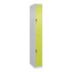 C+P Doppelstock-Spind Classic PLUS, 1 Abteil, 1850x250x500mm, 7035/0024 Verschluss Sicherheits-Drehriegel-1