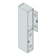 C+P Doppelstock-Spind Classic PLUS, 1 Abteil, 1850x300x500mm, 7016/7035 Verschluss Sicherheits-Drehriegel-2
