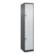 C+P Doppelstock-Spind Classic PLUS, 1 Abteil, 1850x400x500mm, 7016/7035 Verschluss Sicherheits-Drehriegel-1