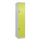 C+P Doppelstock-Spind Classic PLUS, 1 Abteil, 1850x400x500mm, 7035/0024 Verschluss Sicherheits-Drehriegel-1