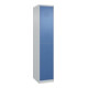 C+P Doppelstock-Spind Classic PLUS, 1 Abteil, 1850x400x500mm, 7035/5023 Verschluss Zylinderschloss-1