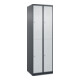 C+P Doppelstock-Spind Classic PLUS, 2 Abteile, 1850x600x500mm, 7016/7035 Verschluss Zylinderschloss-1