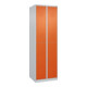 C+P Doppelstock-Spind Classic PLUS, 2 Abteile, 1850x600x500mm, 7035/2004 Verschluss Zylinderschloss-1