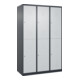 C+P Doppelstock-Spind Classic PLUS, 3 Abteile, 1850x1200x500mm, 7016/7035 Verschluss Zylinderschloss-1