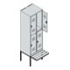 C+P Doppelstock-Spind Classic PLUS, Bank, 2 Abteile, 2120x600x815mm, 7016/7035 Verschluss Sicherheits-Drehriegel Sitzbanktyp auskragend Material Sitzfläche Buche-Hartholz