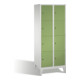 C+P Fächerschrank Classic auf Füßen 8 Fächer Front Resedagrün Korpus Lichtgrau-1