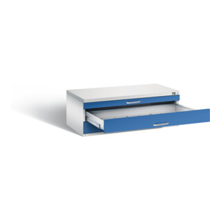 C+P Flachablageschrank Serie 7100_7200, H420xB1100xT765mm