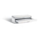 C+P Flachablageschrank Serie 7100_7200, H420xB1100xT765mm, Front Lichtgrau, Korpus Lichtgrau (7100-100)