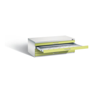 C+P Flachablageschrank Serie 7100_7200, H420xB1100xT765mm
