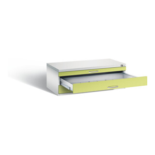 C+P Flachablageschrank Serie 7100_7200, H420xB1100xT765mm
