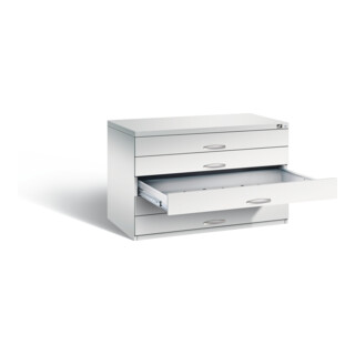 C+P Flachablageschrank Serie 7100_7200, H760xB1100xT765mm
