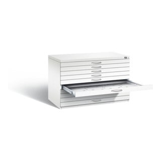C+P Flachablageschrank Serie 7100_7200, H760xB1100xT765mm