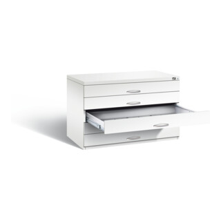C+P Flachablageschrank Serie 7100_7200, H760xB1100xT765mm