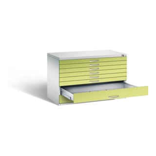 C+P Flachablageschrank Serie 7100_7200, H760xB1100xT765mm