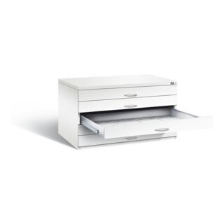 C+P Flachablageschrank Serie 7100_7200, H760xB1350xT960mm