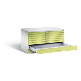 C+P Flachablageschrank Serie 7100_7200, H760xB1350xT960mm