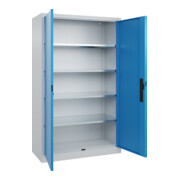 C+P Flügeltürenschrank Serie 89, 1950x1200x500mm, 7035/5012