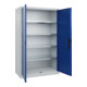 C+P Flügeltürenschrank Serie 89, 1950x1200x600mm, 7035/5010-1