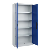 C+P Flügeltürenschrank Serie 89, 1950x930x400mm, 7035/5010