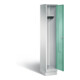 C+P Garderobenschrank Classic, H1800xB320xT500mm, Front Lichtgrün, Korpus Lichtgrau (8020-10)-1
