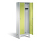 C+P Garderobenschrank Classic, H1850xB610xT500mm, Front Viridingrün, Korpus Lichtgrau (8010-20)-1