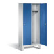 C+P Garderobenschrank Classic, H1850xB810xT500mm, Front Enzianblau, Korpus Lichtgrau (8010-22)-1