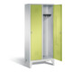 C+P Garderobenschrank Classic, H1850xB810xT500mm, Front Viridingrün, Korpus Lichtgrau (8010-22)-1