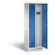 C+P Garderobenschrank Evolo, H1800xB610xT500mm, Front Enzianblau, Korpus Lichtgrau (48020-20)