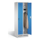 C+P Garderobenschrank Evolo, H1800xB610xT500mm, Front Lichtblau, Korpus Lichtgrau (48020-20)-2