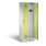C+P Garderobenschrank Evolo, mit Sockel, 2 Abteile-1