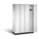 C+P Garderobenschrank Intro, H1950xB1220xT490mm, Front Lichtgrau, Korpus Lichtgrau (8170-401)-1