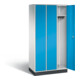C+P Garderobenschrank Intro, H1950xB920xT490mm, Front Lichtblau, Korpus Lichtgrau (8170-301)-1