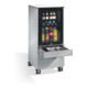 C+P Kühlschrank-Caddy Asisto für Besteck und Geschirr, H1150xB500xT600mm Weißaluminium-1