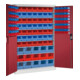 C+P Magazinschrank Acurado, 1950x1200x500mm, 7035/3003-1