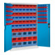 C+P Magazinschrank Acurado, 1950x1200x500mm, 7035/5012-1
