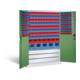 C+P Magazinschrank Acurado, H1950xB1200xT500mm, Front Resedagrün, Korpus Lichtgrau (8931-501)-1