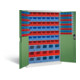 C+P Magazinschrank Acurado, H1950xB1200xT500mm, Front Resedagrün, Korpus Lichtgrau (8931-502)-1