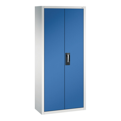 C+P Magazinschrank Serie 13, 1690x700x300mm, 7035/5010