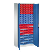 C+P Magazinschrank Serie 13, 1690x700x300mm, 7035/5010